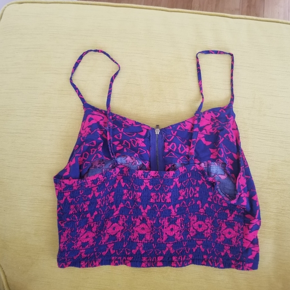 Charlotte Russe | Abstract Crop Top - Picture 2 of 3